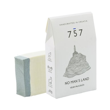 757 Natural Cosmetics No Man´s Land 60g - Přírodní ručně vyráběné mýdlo