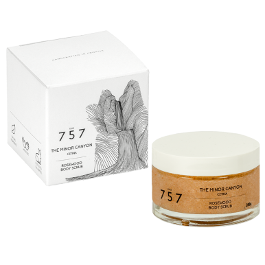 757 Natural Cosmetics The Minor Canyon 70g - Tělový peeling s vůní růžového dřeva