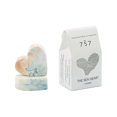 757 Natural Cosmetics The Sea Heart 15g - Přírodní ručně vyráběné mýdlo