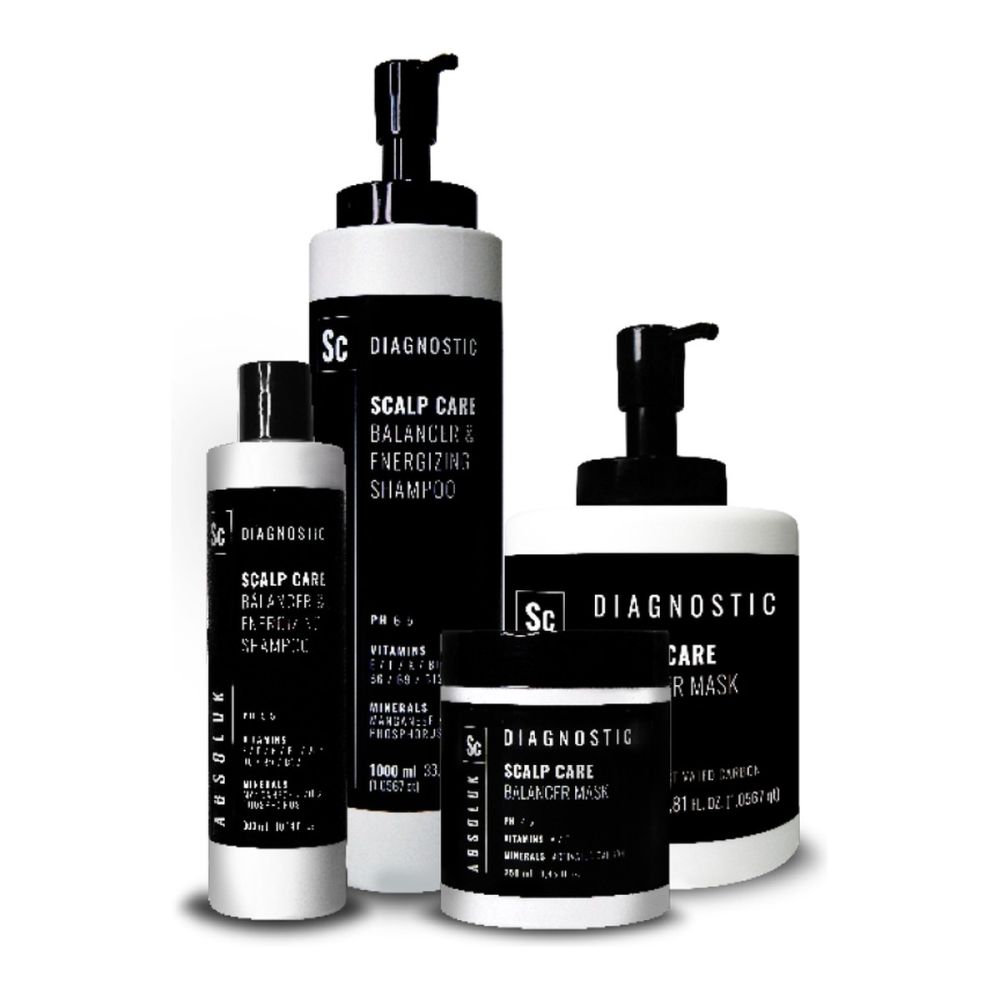 Absoluk Diagnostic Scalp Care, šampon a maska na pokožku hlavy