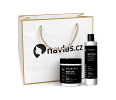 Absoluk Gift Set Balance - Set na mastící se vlasy šampon + maska + dárková taška