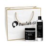 Absoluk Gift Set Balance - Set na mastící se vlasy šampon + maska + dárková taška