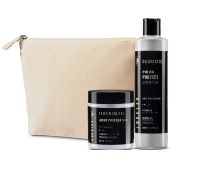 Absoluk Gift Set Color - Set na barvené vlasy šampon + maska + taštička