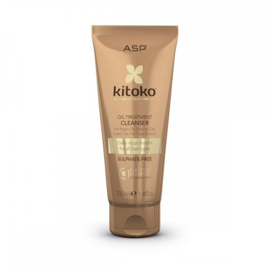 Affinage Kitoko Oil Treatment Cleanser 100ml - Šampon pro všechny typy vlasů