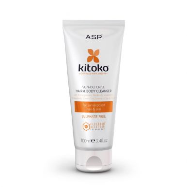 Affinage Kitoko Sun-Defence Hair & Body Cleanser 100 ml – vlasový a tělový šampon