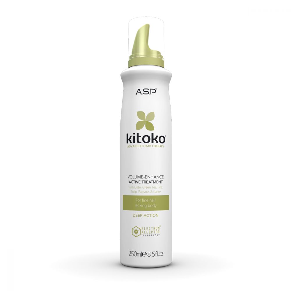 Affinage Kitoko Volume Enhance Active Treatment 250ml - Objemová regenerační pěna