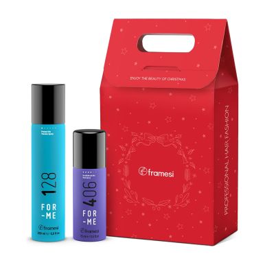 Framesi Vánoční set pro tepelnou ochranu - termoochranný sprej 200ml a dárek