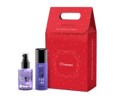 Framesi Vánoční set pro lesk vlasů - rozjasňující sérum 100ml a dárek