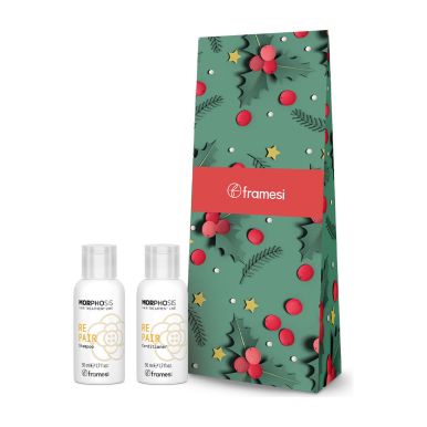Framesi Vánoční mini set pro matné a jemné vlasy - šampon 50ml + kondicionér 50ml