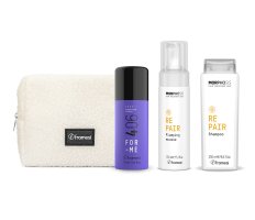 Balíček Framesi Morphosis Repair - Šampon 250ml + Posilující pěna +Taška a lak