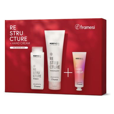 Framesi Vánoční set pro poškozené vlasy - šampon 250ml + kondicionér 250ml a dárek