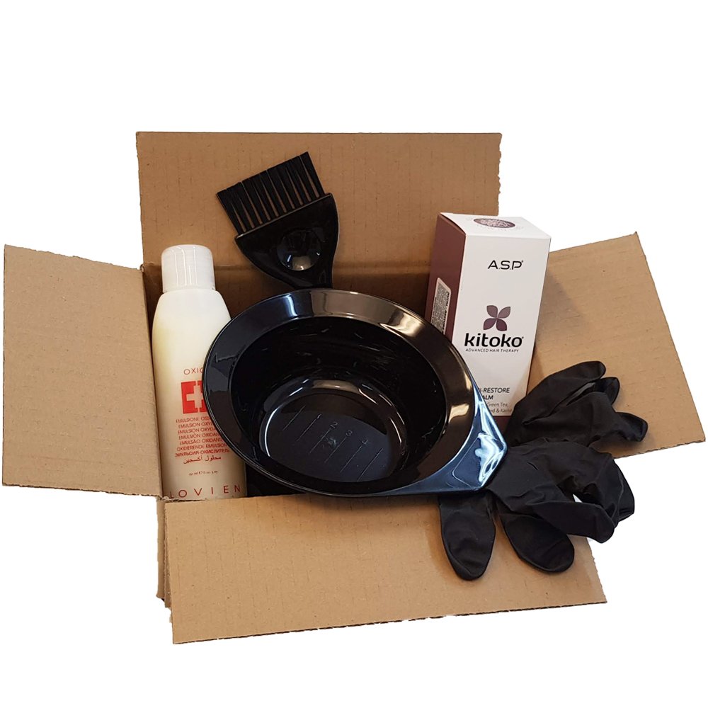 PePe Professional Barvící Set Lovin/Black 9% - Barvení se zesvětlením Set Lovin/Black - Zesvětlení: Standard 9%