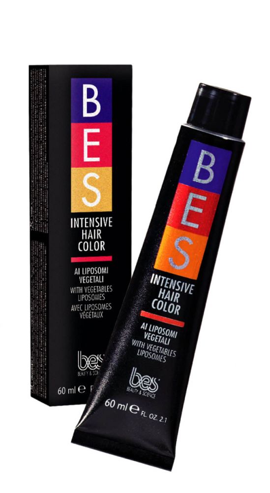 BES Intensive Hair Color 60ml - Zvýraznovač barvy BES Barva Intensive Hair Color: red vilolet - vínový
