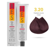 BES Přeliv Regal Soft 3.20 Dark Violet Brown 60ml - Tmavě fialová hnědá 03/21