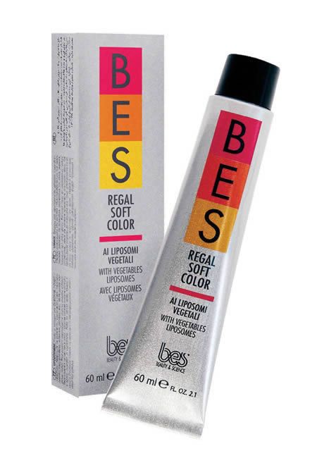 BES Regal Soft 60ml - Přeliv bez amoniaku BES Regal Soft: 8.3 Light Golden Blond - Světlá zlatá blond