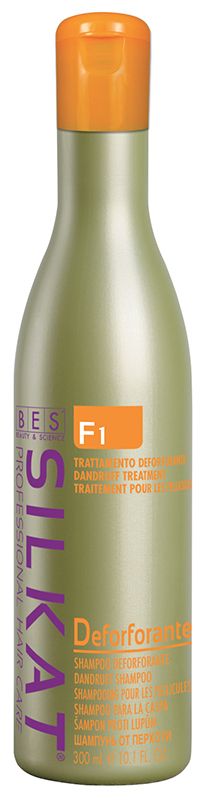 BES Silkat Deforforante Shampoo F1 300ml - Šampon vhodný při obtížích s lupy