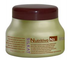 BES Silkat Nutritivo Creme N3 250ml - Maska na poškozený vlas