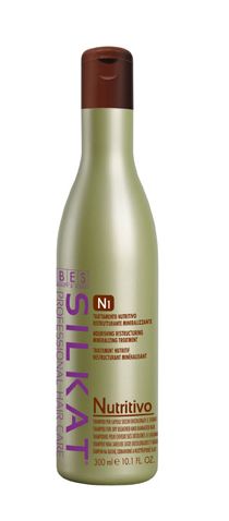 BES Silkat Nutritivo Shampoo N1 300ml - Šampon na suché a roztřepené vlasy