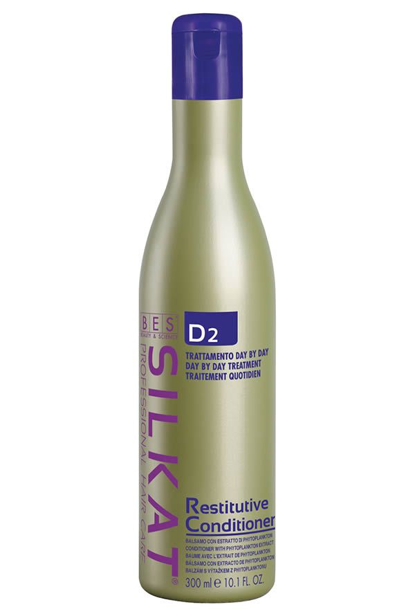 BES Silkat Restitutive Conditioner D2 300ml - Výživný kond. s fytoplanktonem a proteiny