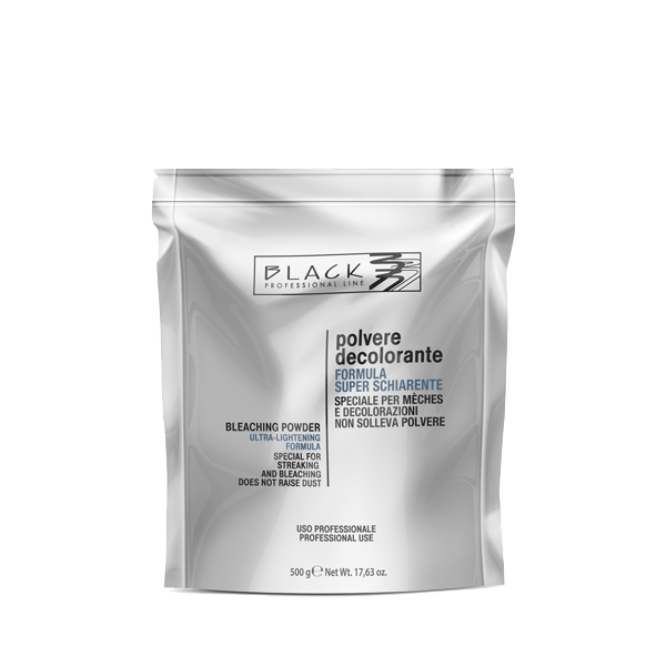 Black Bleaching Powder 500g - Odbarvovací a melírovací prášek bezprašný v sáčku