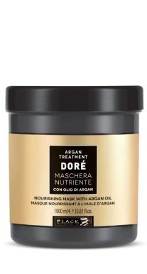 Black DORÉ Nourishing Argan Oil Mask 1000ml -  Maska argánová vyživující