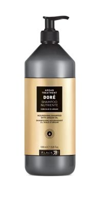Black DORÉ Nourishing Argan Oil Shampoo 1000ml -  Šampon argánový vyživující