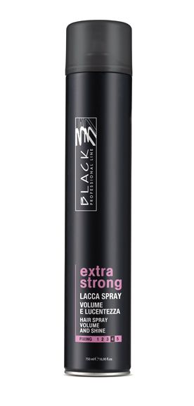 Black Lacca Extra Strong Spray 750ml - Lak na vlasy