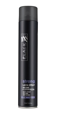 Black Lacca Strong Hair Spray 750ml - Lak na vlasy silně tužící