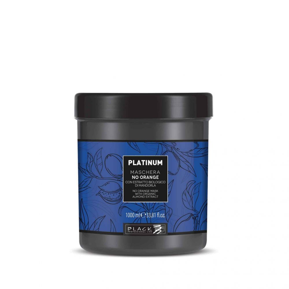 Black Platinum No Orange Mask 1000ml - Maska proti oranžovým tónům