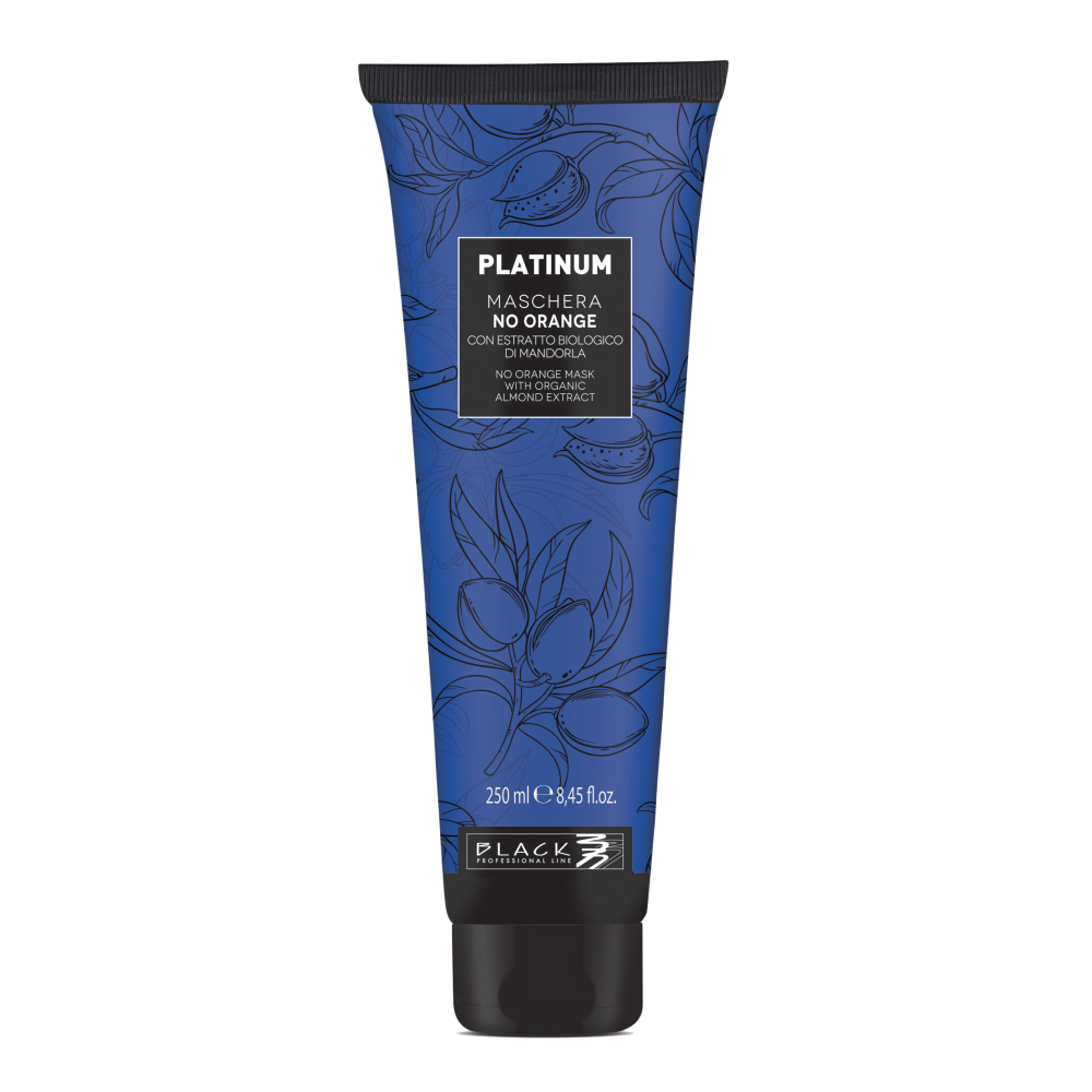 Black Platinum No Orange Mask 250ml - Maska proti oranžovým tónům