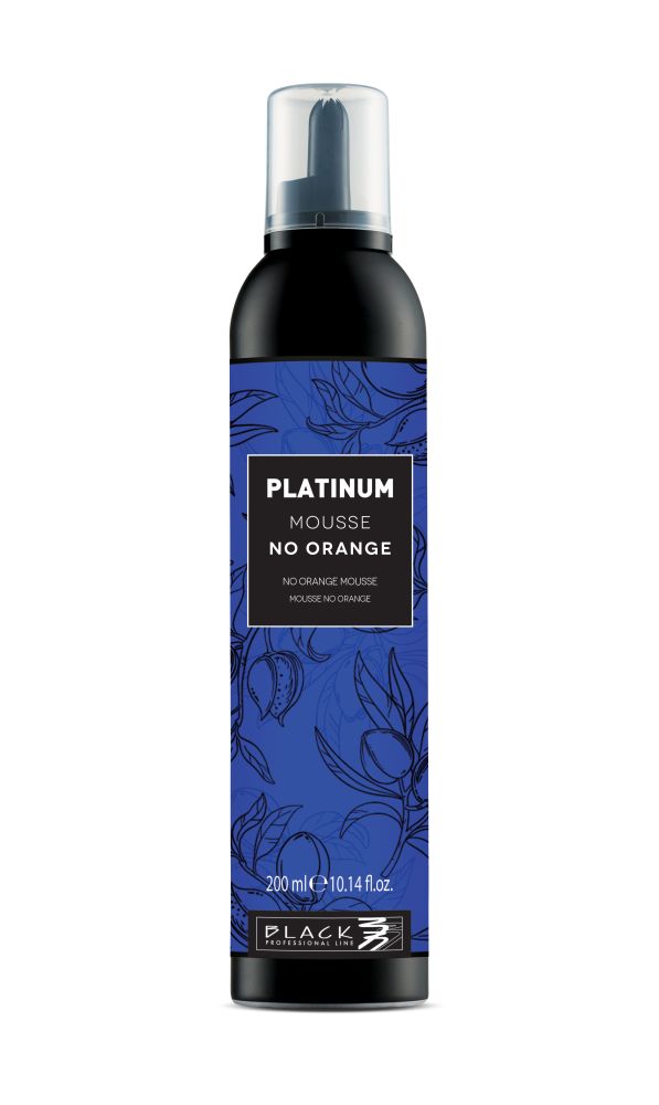 Black Platinum Mousse No Orange 200ml - Pěna pro melírované a blond vlasy