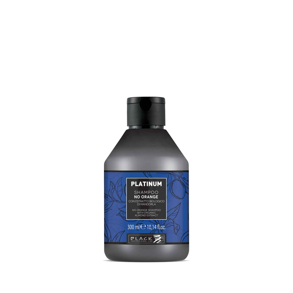 Black Platinum No Orange Shampoo 300ml - Šampon proti oranžovým tónům