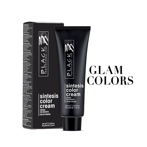 Black Sintesis Glam Color Creme 100ml - Barva na vlasy Black Sintesis Glam: GL-C2 - modrý oceán