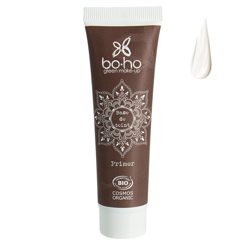 Podkladová báze pod make-up Boho Green Primer v hnědé tubě