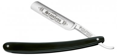 Böker Stainless Black 5/8" - Břitva na holení