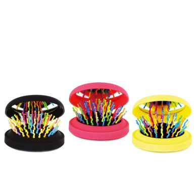 Brush Rainbow Pocket - Skládací kartáč se zrcátkem