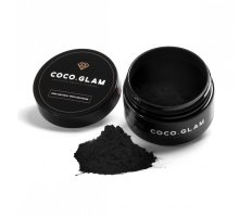 Coco Glam 30g - BIO přírodní prášek pro bělení zubů s aktivním uhlím