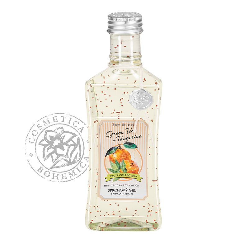 Cosmetica Bohemica Fresh - Sprchový gel Mandarinka a zelený čaj 250ml