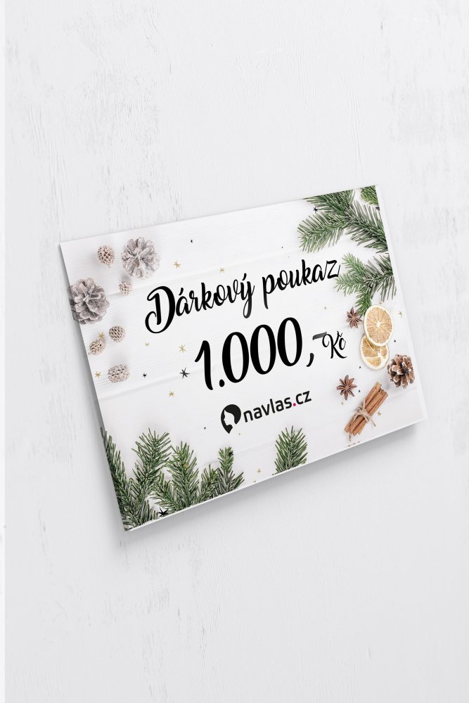 Dárkový poukaz NaVlas.cz v hodnotě 1.000,- Kč