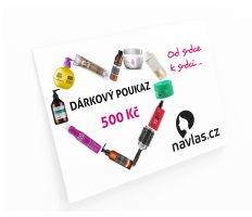 Dárkový poukaz NaVlas.cz v hodnotě 500,- Kč