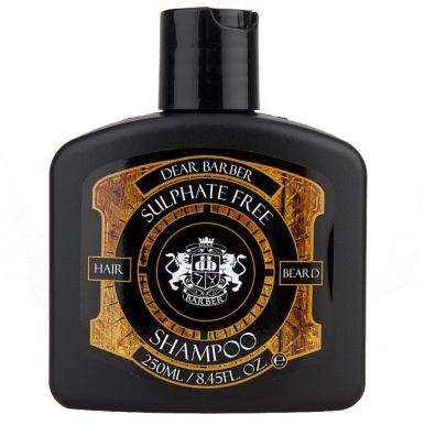 Dear Barber Sulphate Free Shampoo 250ml - Šampon na vlasy a vousy