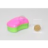 Dessata Mini Fuchsia - Lime - Profesionální kartáč na vlasy