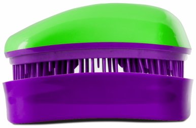 Dessata Mini Green - Purple - Profesionální kartáč na vlasy