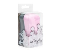 Dessata Mini Pink - Silver - Profesionální kartáč na vlasy