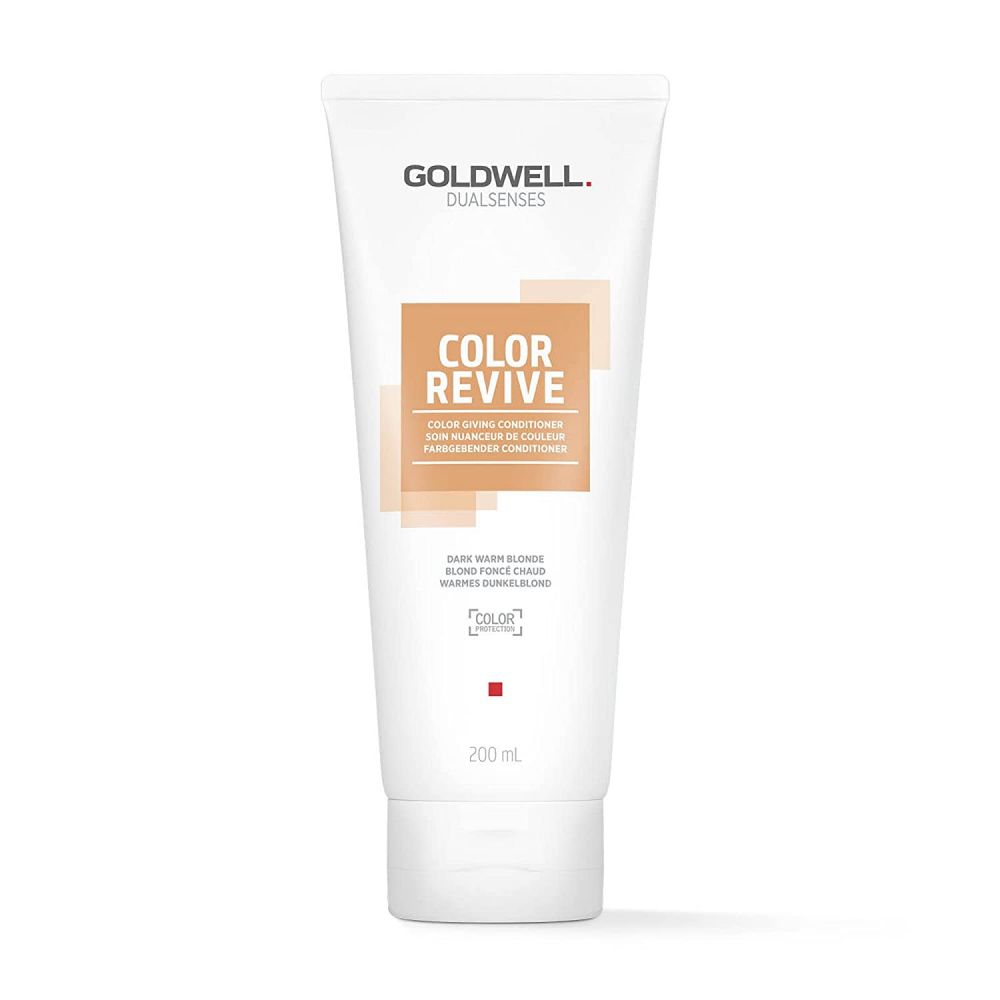 Goldwell Dualsenses Colore Revive Conditioner 200ml - Barevný kondicionér Goldwell Dualsenses Colore Revive Conditioner: Dark Warm Blond