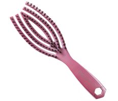 Fox Flex Brush Nylon&Boar Rose Violet - Kartáč s nylonovými a kančími štětinami