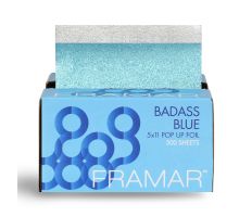 Framar Texturovaná fólie modrá - Badass Blue, 13x28cm 500ks
