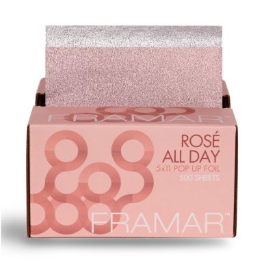 Framar Texturovaná fólie růžová - Rose All Day, 13x28cm 500ks