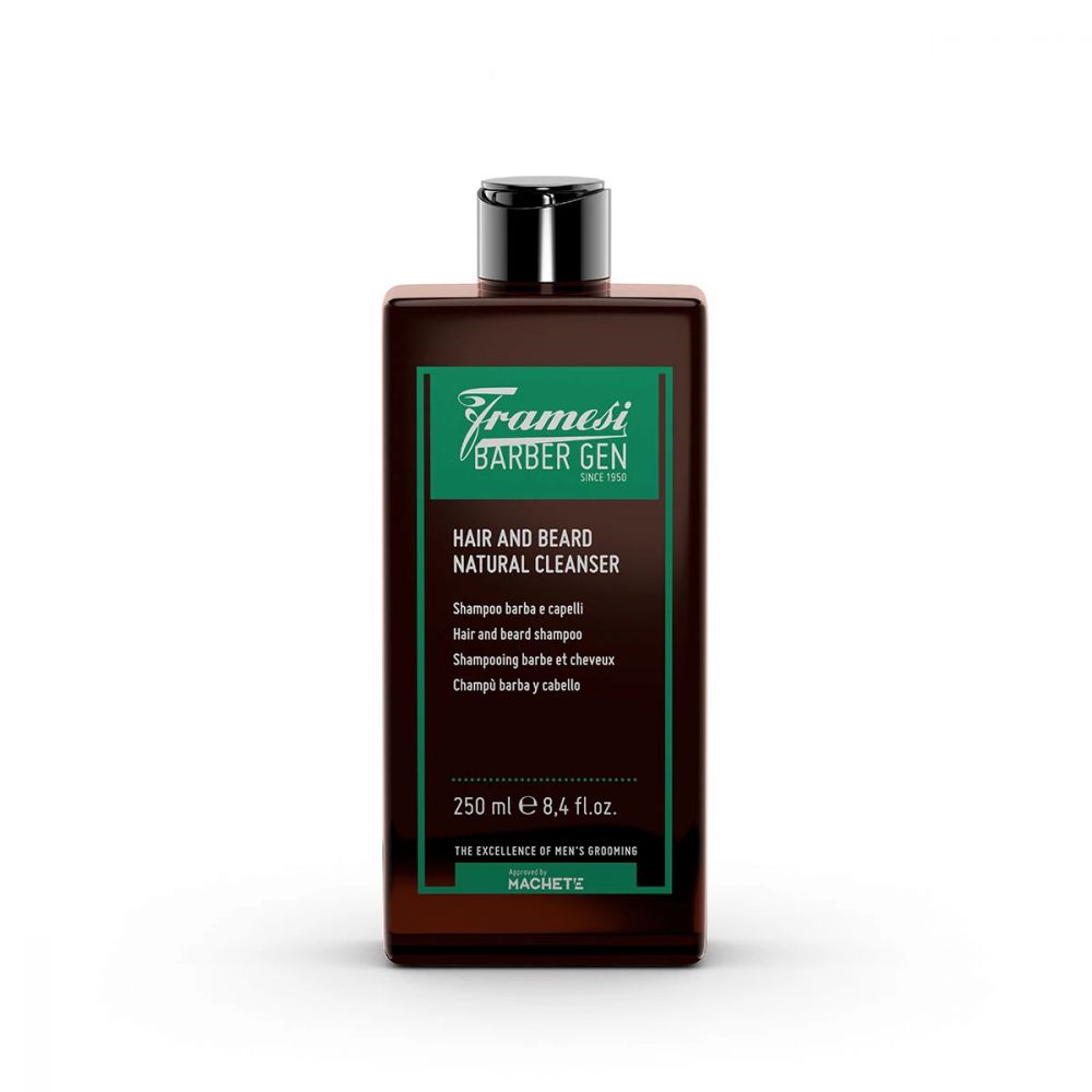 Framesi Barber Gen Hair & Beard Natural Cleanser Shampoo 250ml