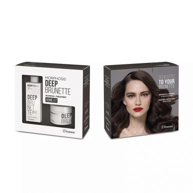 Framesi Morphosis Deep Brunette Set - Šampon + Maska pro hnědé vlasy